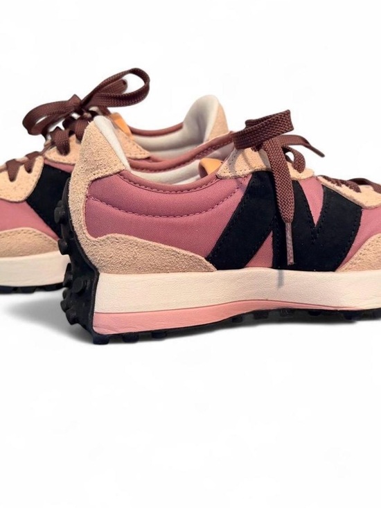 New Balance Shoes - New Balance Pink, Beige & Black Sneakers